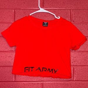 FIT ARMY Crop Top